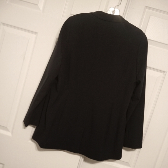 Capsule Work Blazer Office Jacket Career Wear Sz 10 Black - Picture 3 of 10